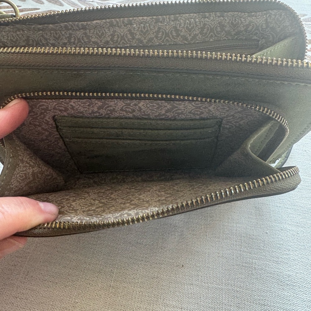Olive Green Crossbody Bag - Picture 5 of 6